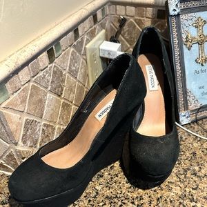 Black Steve Madden shoes from my MAC days